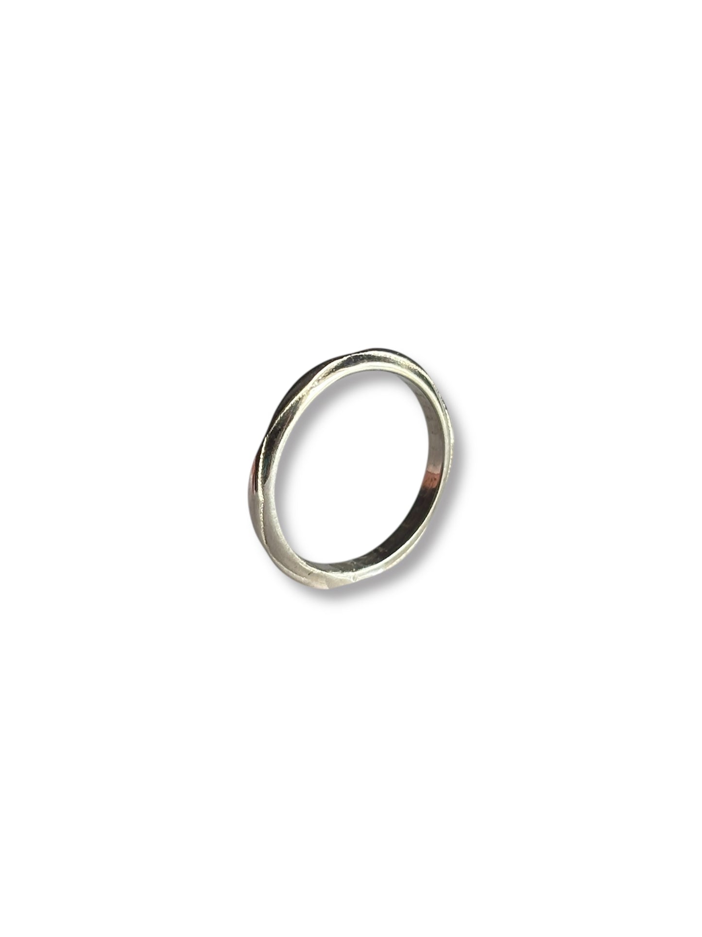 Linear Curve - 925 Silver Ring