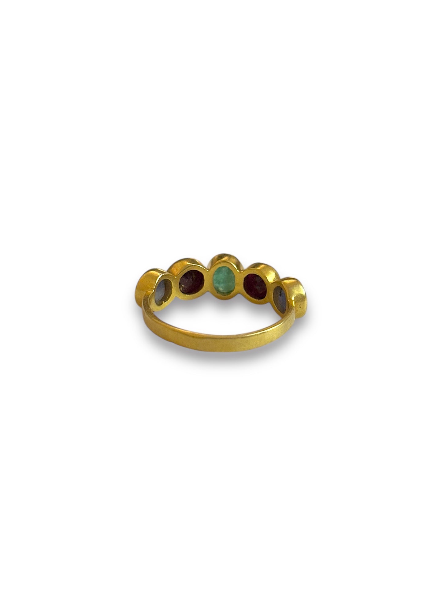 The Crown - Multi Gemstone Ring | 925 Silver