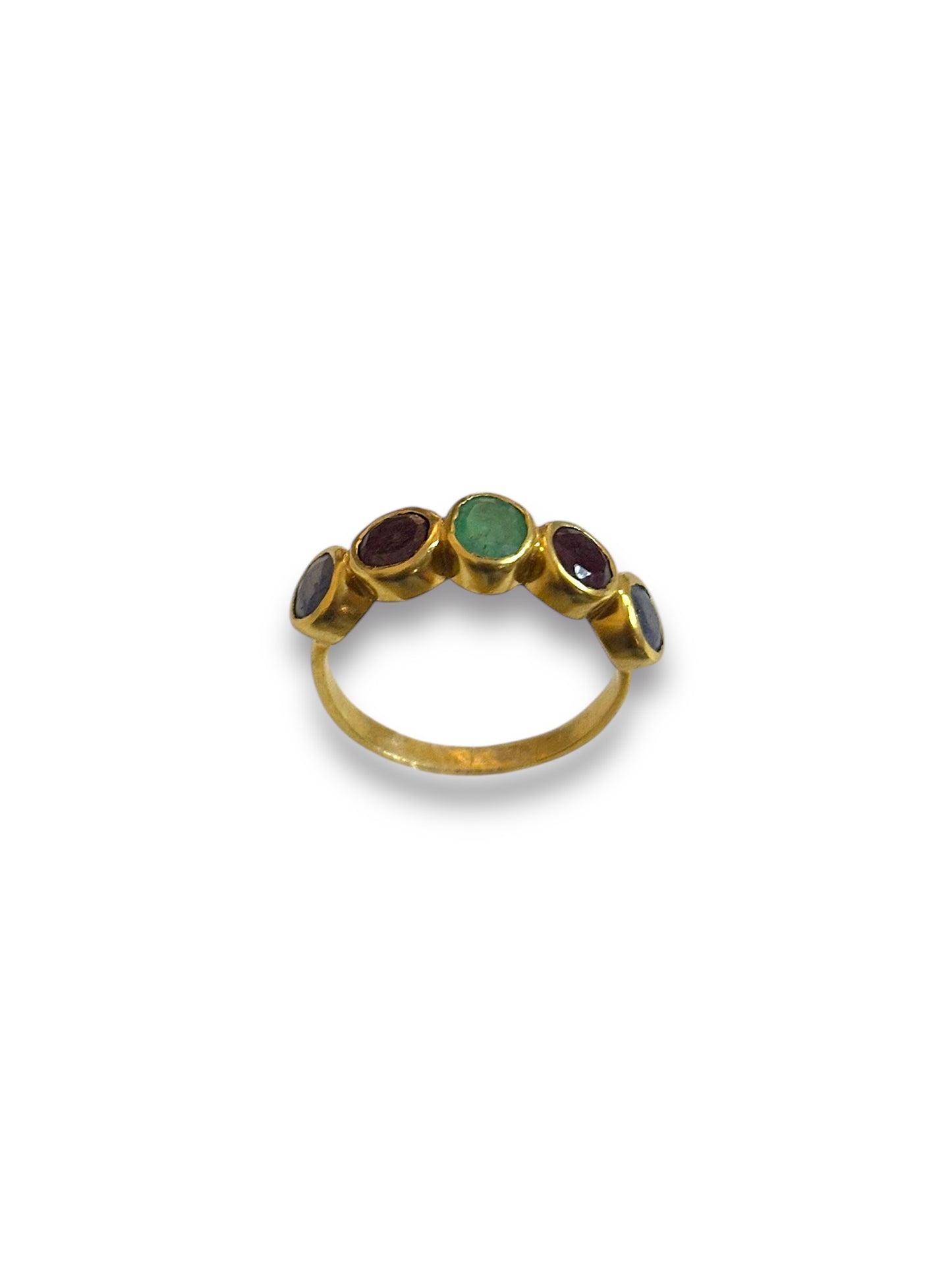 The Crown - Multi Gemstone Ring | 925 Silver
