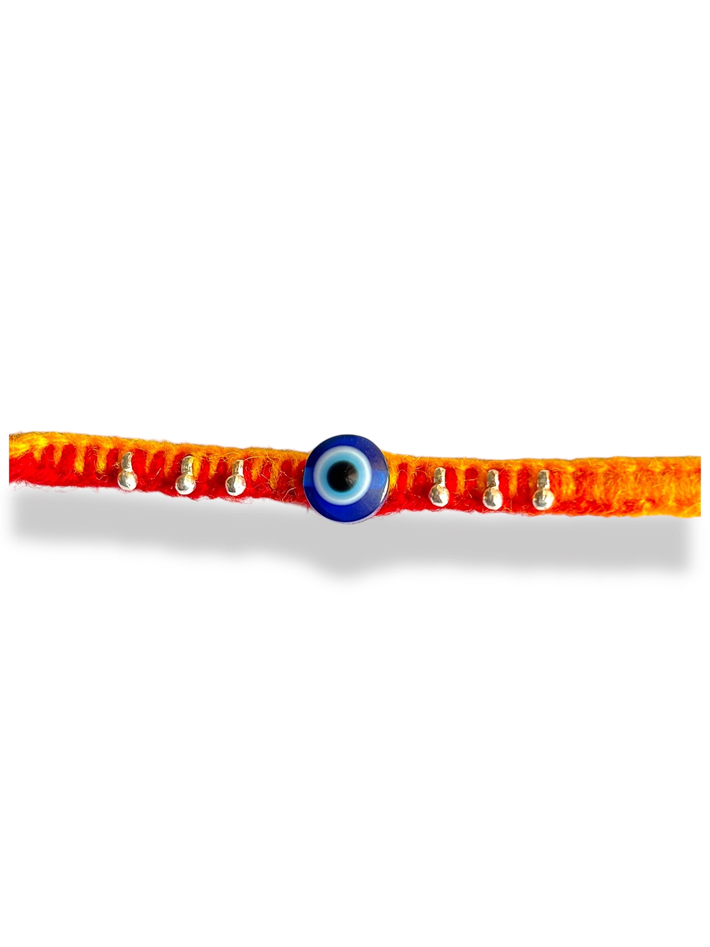Silver Evil Eye Rakhi for Brother | 925 Silver