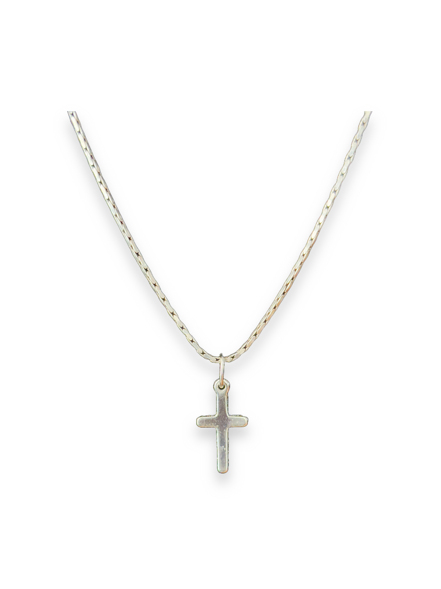 Blessed Twice - Two Sided Cross Pendant | 925 Silver