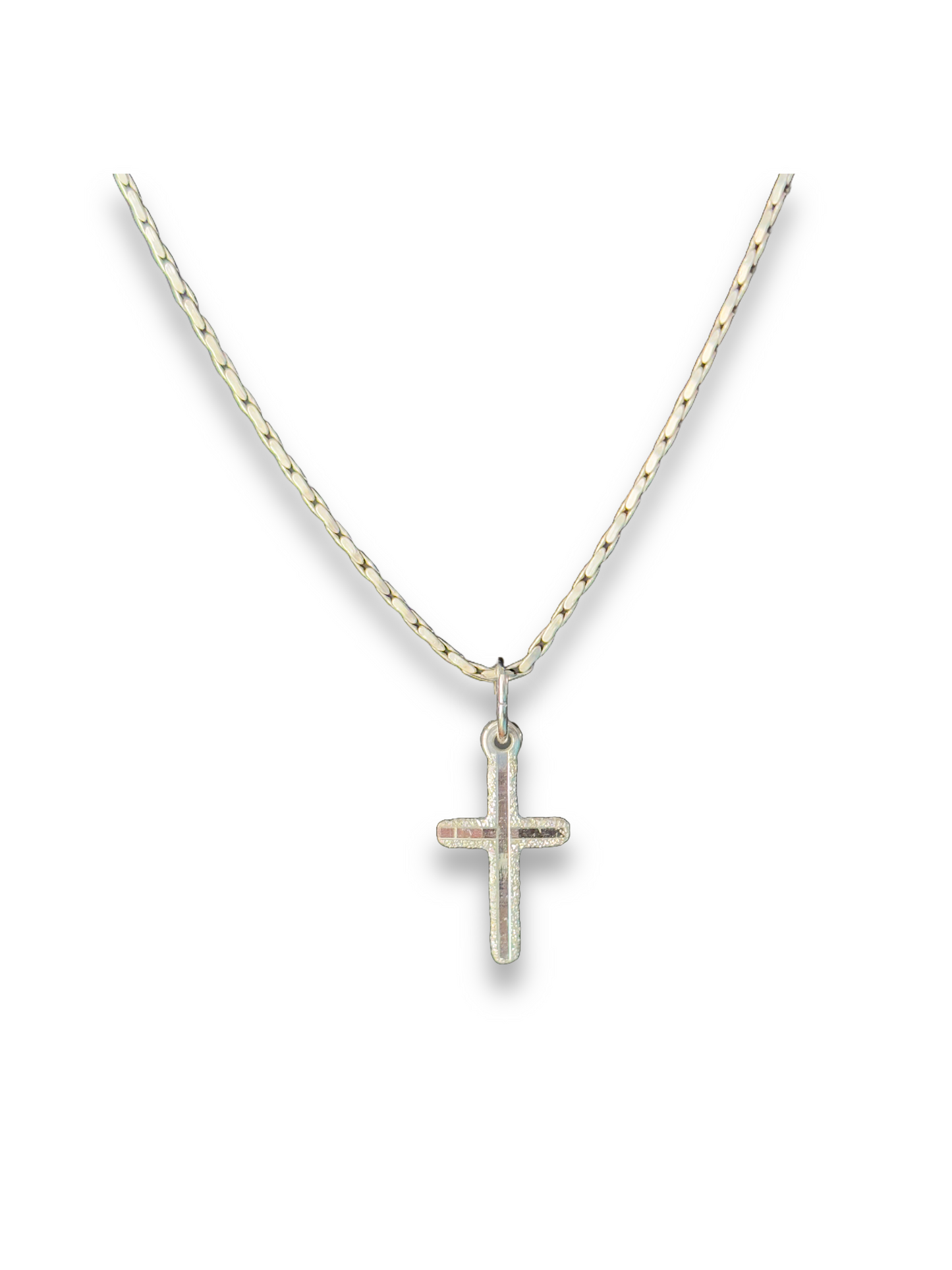 Blessed Twice - Two Sided Cross Pendant | 925 Silver