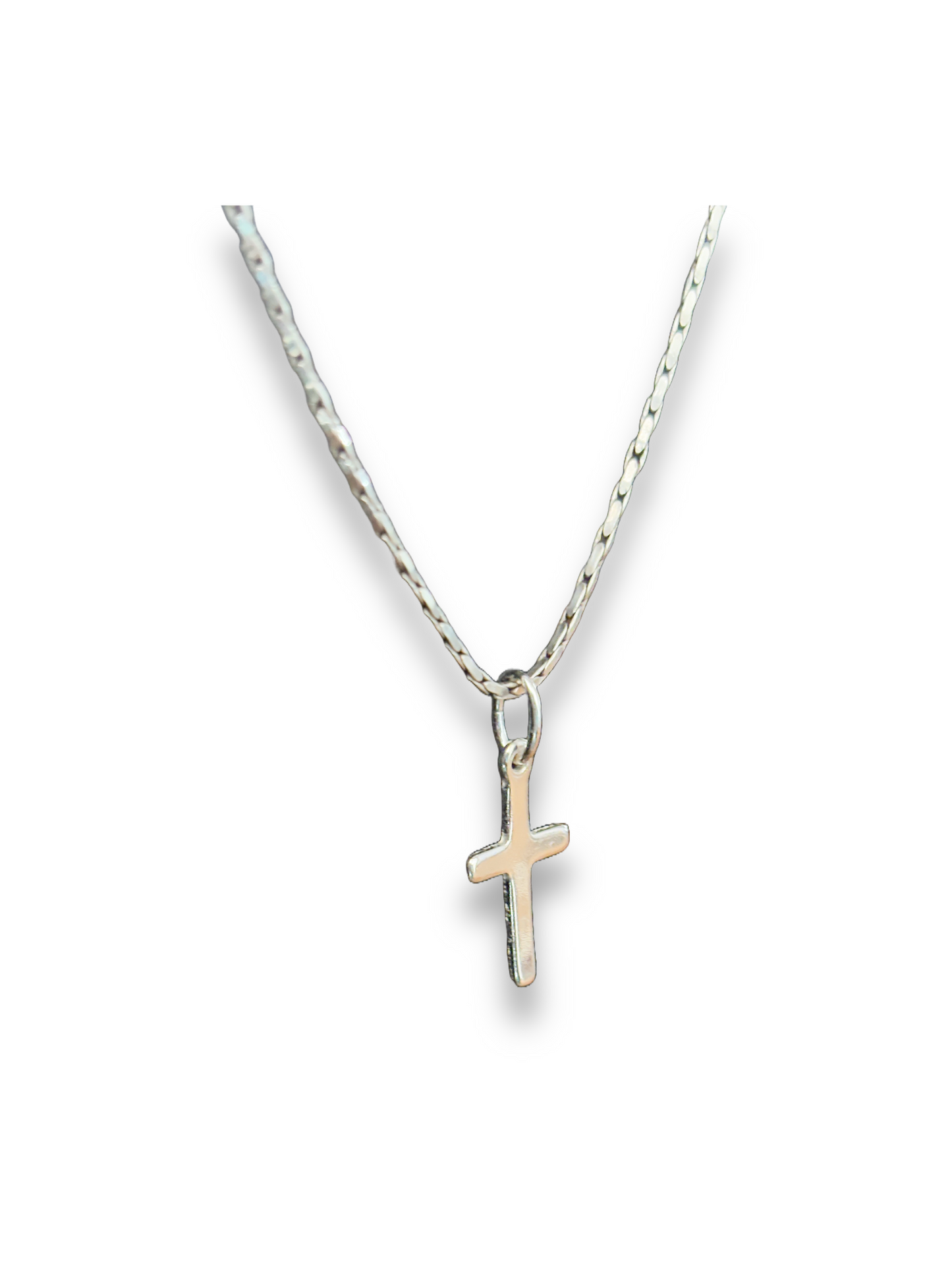 Blessed Twice - Two Sided Cross Pendant | 925 Silver