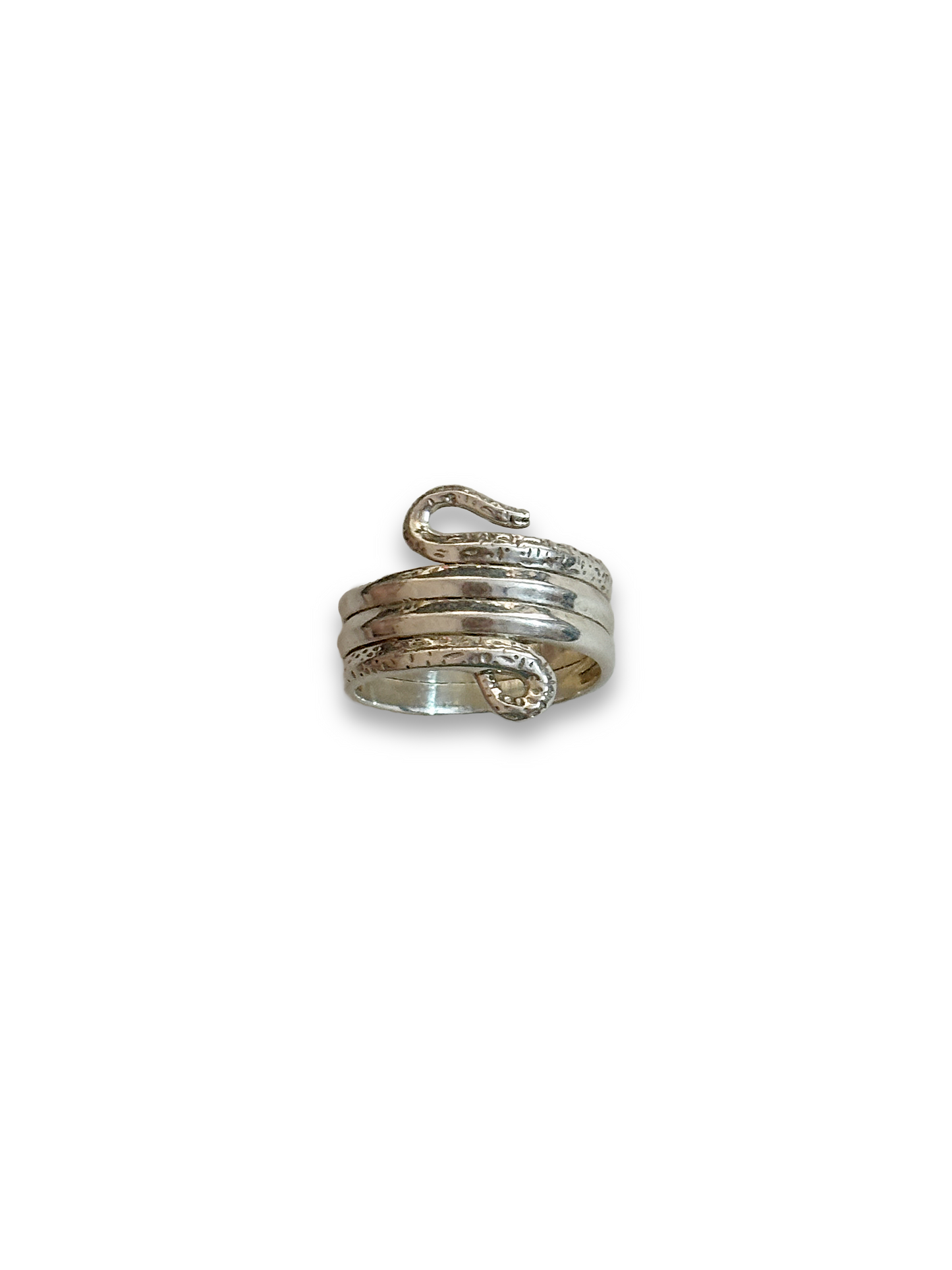 Silver Serpent - 925 Sterling Silver Ring