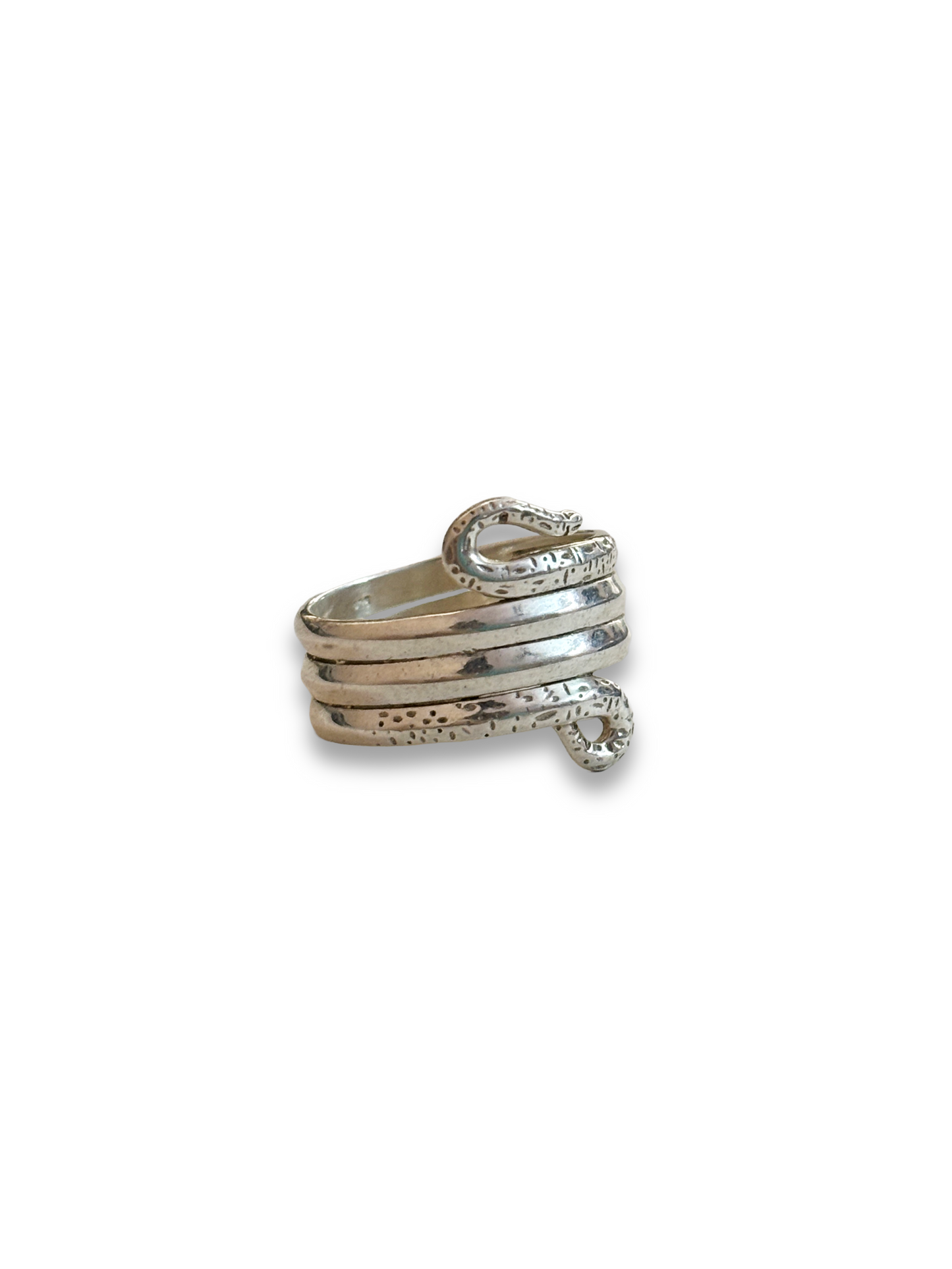 Silver Serpent - 925 Sterling Silver Ring