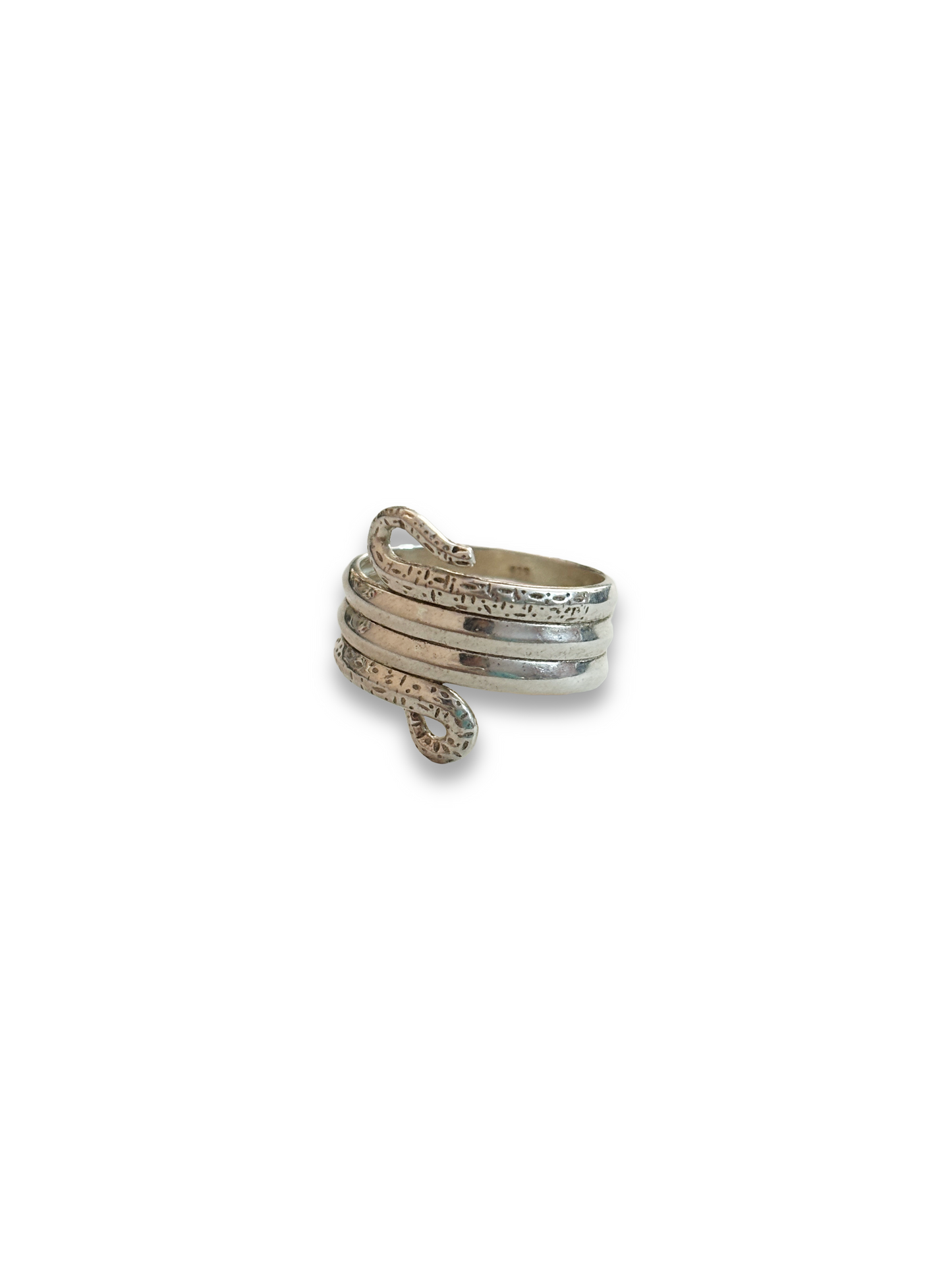 Silver Serpent - 925 Sterling Silver Ring