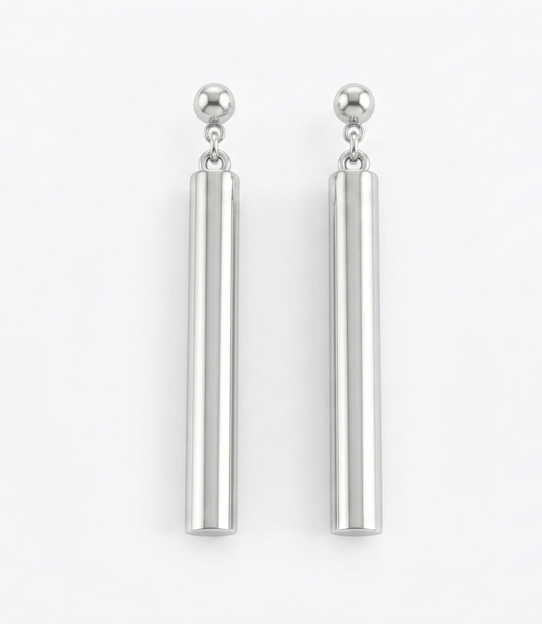 Parrell Drops — Minimal Drop Earrings | 925 Silver