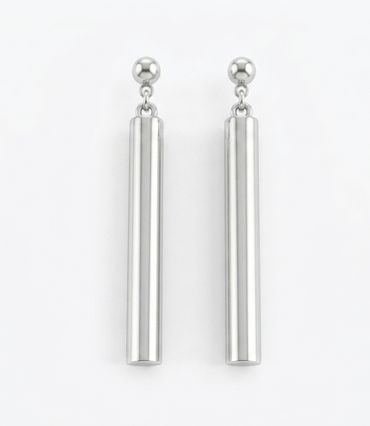 Parrell Drops — Minimal Drop Earrings | 925 Silver
