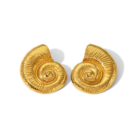 Shell Stainless Steel Earrings