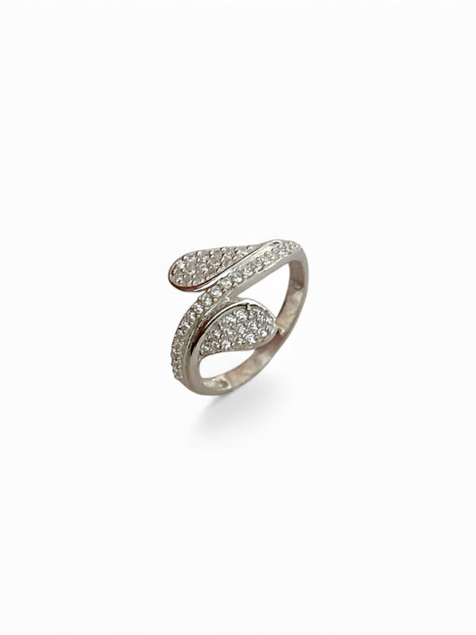 Radiant Wrap - CZ Wrap Ring | 925 Silver