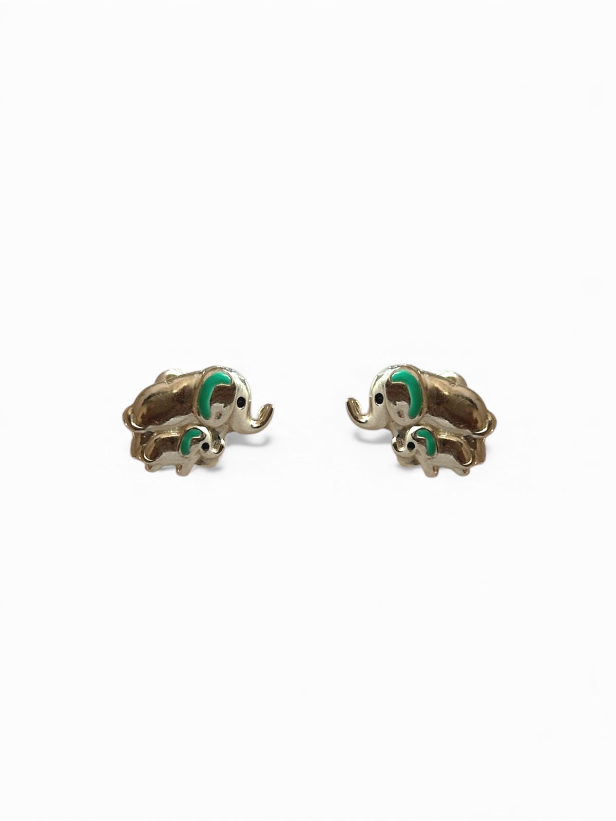 Elemama - Cute Elephant Stud Earrings | 925 Silver