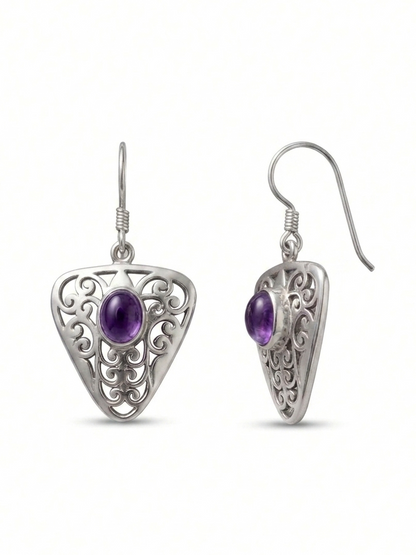 Royal Filigree — Cutwork/ Filigree Dangler Earrings | 925 Silver