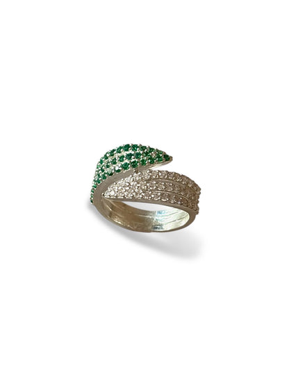 Stardust - CZ Wrap Ring | 925 Silver