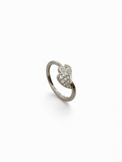 Sparkling Hearts - Cz Heart/Love Ring | 925 Silver