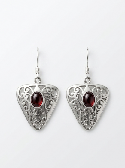 Royal Filigree — Cutwork/ Filigree Dangler Earrings | 925 Silver