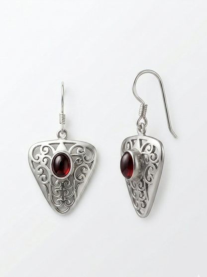 Royal Filigree — Cutwork/ Filigree Dangler Earrings | 925 Silver