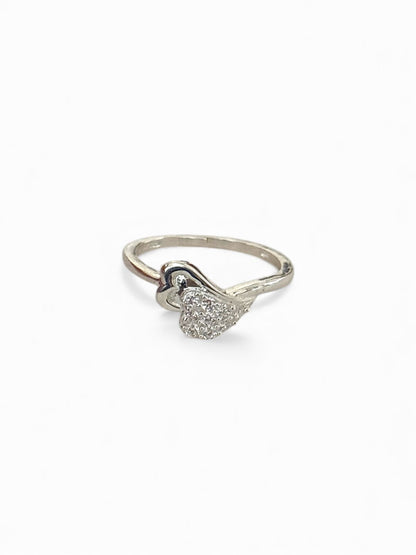 Sparkling Hearts - Cz Heart/Love Ring | 925 Silver