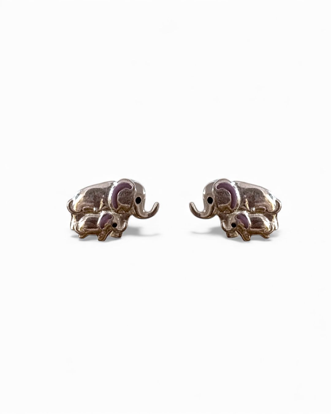 Elemama - Cute Elephant Stud Earrings | 925 Silver