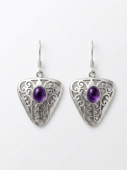 Royal Filigree — Cutwork/ Filigree Dangler Earrings | 925 Silver