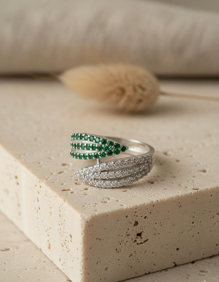 Stardust - CZ Wrap Ring | 925 Silver