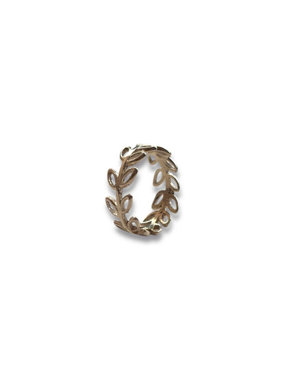 Silver Leaf - 925 Silver Ring