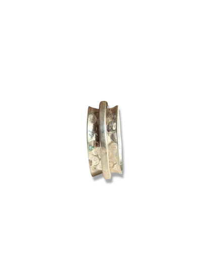 Lunar Duo - 925 Silver Spinner Ring