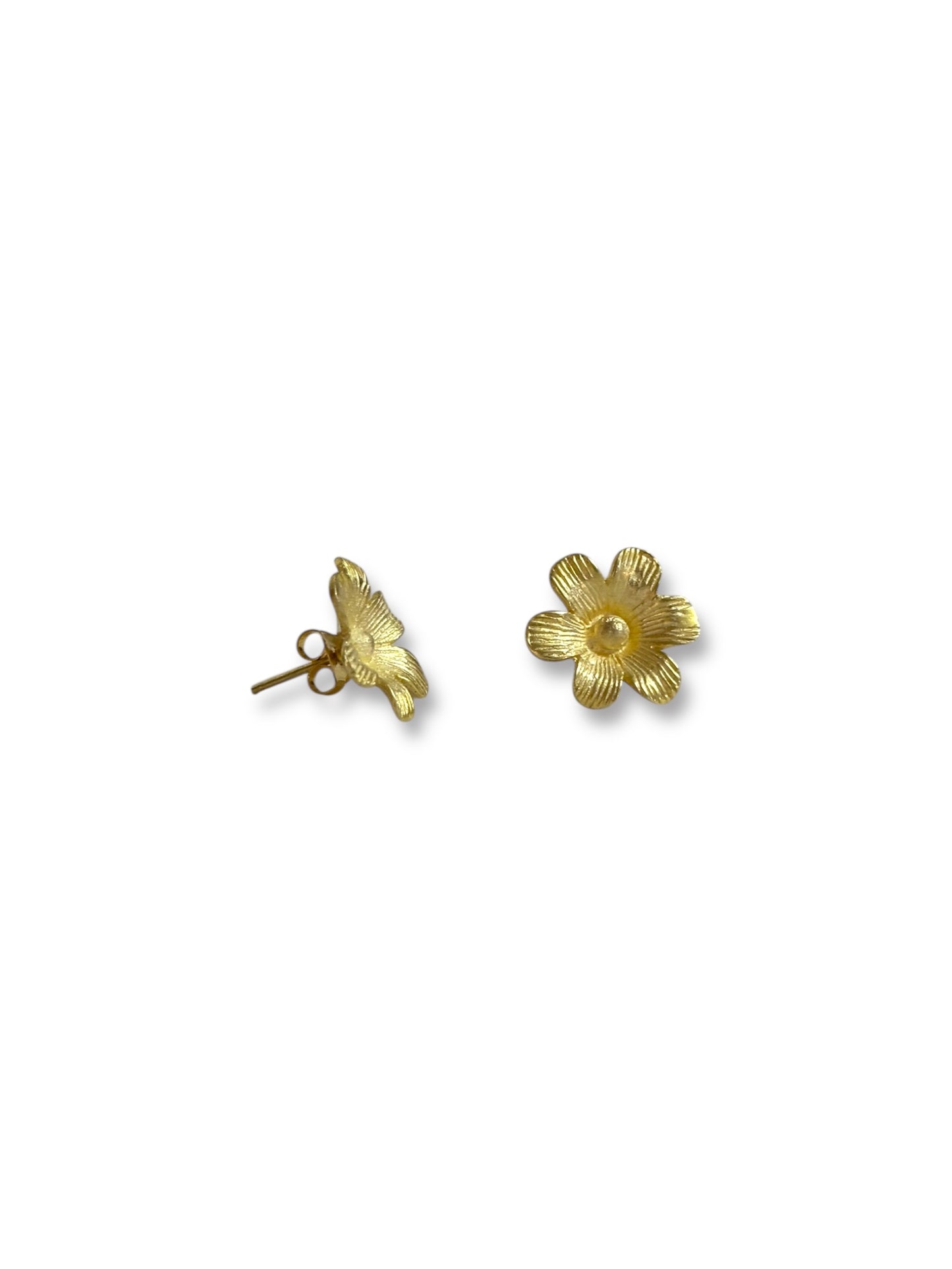 Sunflower - Flower Stud Earrings | 925 Silver