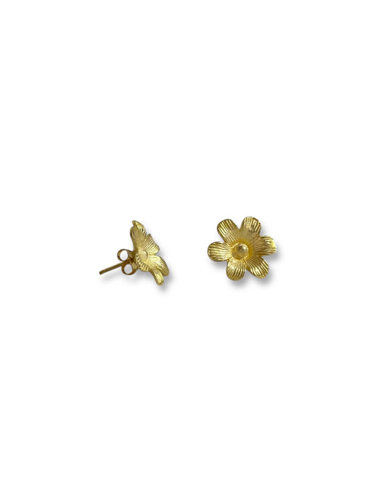 Sunflower - Flower Stud Earrings | 925 Silver