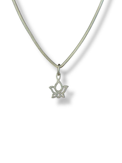 Lunar Lotus - Lotus Pendant | 925 Silver