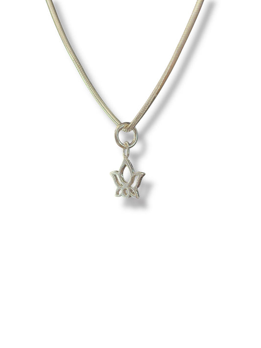 Lunar Lotus - Lotus Pendant | 925 Silver