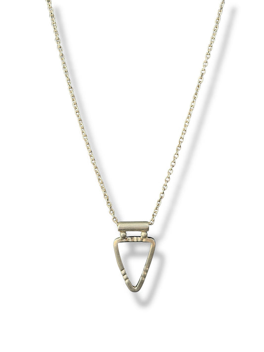 Geo Arrow Necklace - Minimal Necklace for Women | 925 Silver