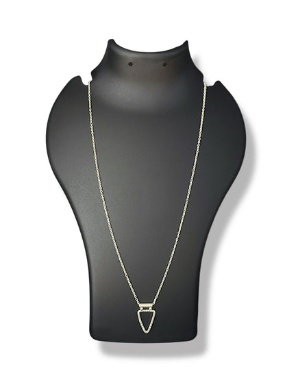 Geo Arrow Necklace - Minimal Necklace for Women | 925 Silver