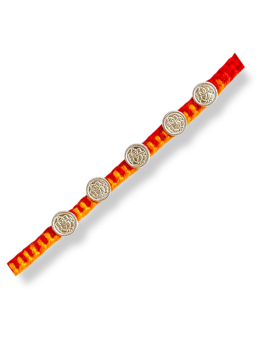 Silver Ganesha Rakhi for Brother | 925 Silver