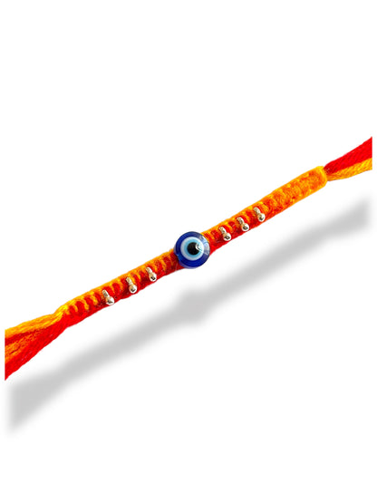 Silver Evil Eye Rakhi for Brother | 925 Silver