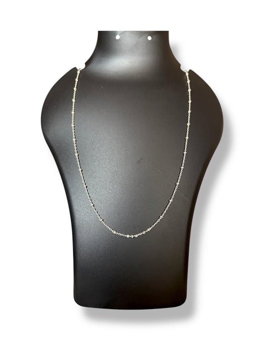 Minimalist Ball Chain for Women | 925 Silver