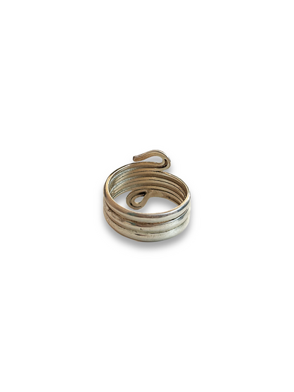 Silver Serpent - 925 Sterling Silver Ring