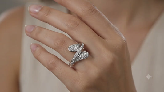 Radiant Wrap – CZ Wrap Ring | 925 Silver